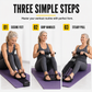 Multifunctional Pedal Resistance Band Elastic Pull Rope for Abdominal Exercise Home Workout Yoga and Pilates Fitness for Men and Women