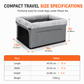🐶🚗 Secure Travel Pet Bed – Heavy-duty metal frame, waterproof Oxford fabric, safety leash – protects your dog & seats. 🛡️