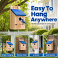 Weatherproof Outdoor Wooden Birdhouse