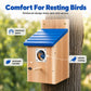 Weatherproof Outdoor Wooden Birdhouse