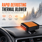 ❄️ LIMITED-TIME 50% OFF! 🔥 Portable Car Defroster Defogger – Fast, Rotatable, Safe 🚗