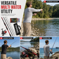 🌊4-Piece Fiberglass Sea Fishing Rod Long Distance Casting Lure Rod