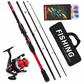 🌊4-Piece Fiberglass Sea Fishing Rod Long Distance Casting Lure Rod