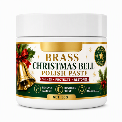 🎁 Buy 1 Get 1 Free! 🔥 Brass Bell and Copper Polish Cream for Tarnish and Oxidation Removal