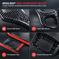 ✨ Steering Wheel Trim Cover For RAM Trucks – Carbon Look, Scratch-proof, Snap-on 🛠️