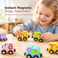 🚂 Montessori Magnetic Wooden Number Train – Fun Early Learning Toy 🔢✨