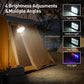 Solar Powered Portable Handheld Lantern and Multifunctional Floodlight for Outdoor Emergency Camping and Night Markets