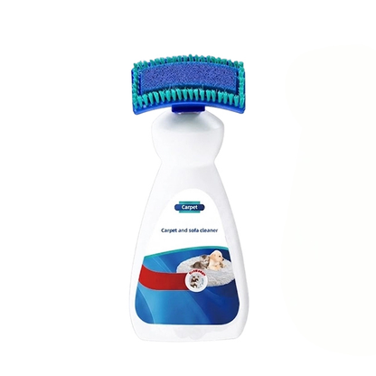 No-Wash Carpet & Sofa Cleaner with Brush