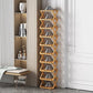 Durable Foldable Bamboo Shoe Rack