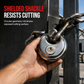 📢📢50% OFF !! ⏰Heavy Duty Round Disc Padlock with Pure Copper Core Waterproof Rustproof Anti Theft Shielded Shackle Lock for Gates Sheds and Wooden Doors🔒
