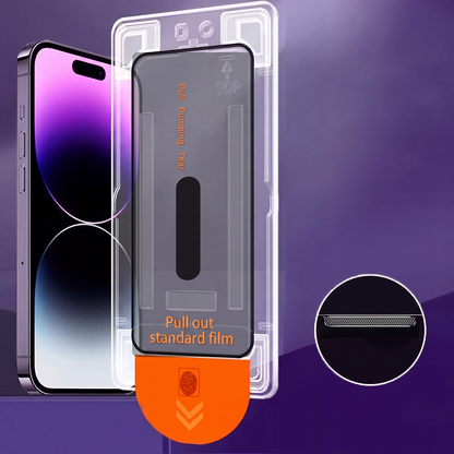 🛡️50% OFF NOW! Privacy Screen Protector for iPhone, 9H Tempered Glass, 30° Anti-Spy, 9D Full Coverage, Auto Dust Removal, Bubble-Free Install